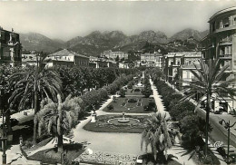 06 - Menton - Le Jardin Public - Carte Dentelée - CPSM Grand Format - Carte Neuve - Voir Scans Recto-Verso - Menton