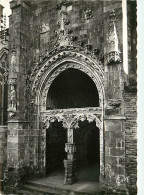 29 - Quimperlé - Eglise Saint Michel - Le Porche - Mention Photographie Véritable - CPSM Grand Format - Voir Scans Recto - Quimperlé