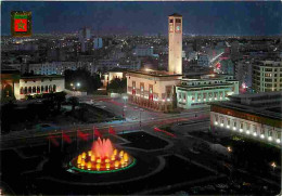 Maroc - Casablanca - Fontaine Lumineuse Et Musicale. Place Des Nations Unies - Vue De Nuit - Carte Neuve - CPM - Voir Sc - Casablanca