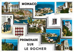 Monaco - Multivues - Blasons - Carte Neuve - CPM - Voir Scans Recto-Verso - Panoramische Zichten, Meerdere Zichten