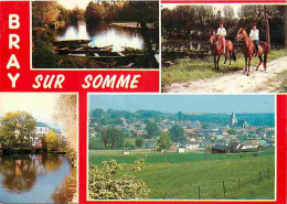 80 - Bray Sur Somme - Multivues - Chevaux - Carte Neuve - CPM - Voir Scans Recto-Verso - Bray Sur Somme