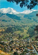 74 - Mégève - Vue Générale - Le Mont Blanc - CPM - Voir Scans Recto-Verso - Megève