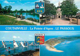 50 - Agon - Coutainville - Multivues - Blasons - Carte Neuve - CPM - Voir Scans Recto-Verso - Altri & Non Classificati