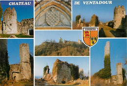 19 - Egletons - Vestiges Du Château De Ventadour - Multivues - CPM - Voir Scans Recto-Verso - Egletons