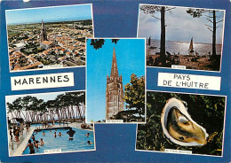 17 - Marennes - Pays De L'Huitre - Multivues - Ostréiculture - Piscine - CPM - Carte Neuve - Voir Scans Recto-Verso - Marennes