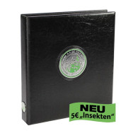 Safe Premium Münzalbum Für 5 Euro Insektenreich Nr. 7367 Neu - Matériel