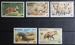 Botswana 182-186 Postfrisch #FQ450 - Botswana (1966-...)