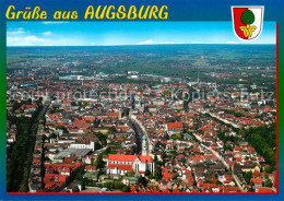 73255007 Augsburg Altstadt Fliegeraufnahme Augsburg - Augsburg