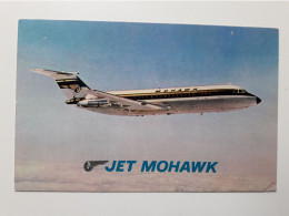 Airline Issued Card. Mohawk Airlines BAC Super 1-11 - 1946-....: Era Moderna