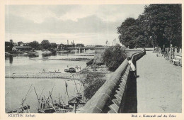 Kostrzyn Nad Odrą - Altstadt - Blick V.Kattewall Auf Die Oder - Ostpreussen