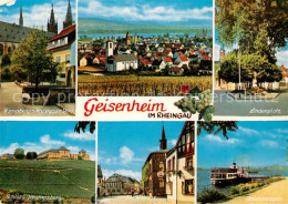 73254859 Geisenheim Roemerberg Rheingauer Dom Schloss Johannisberg Rathaus Rhein - Sonstige & Ohne Zuordnung