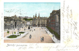 ZURICH, ARCHITECTURE, PARK, FOUNTAIN, SWITZERLAND, POSTCARD - Zürich