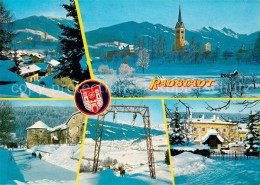 73254811 Radstadt Winterlandschaft Ortsansicht Mit Kirche Altenmarkt Rossbrand Z - Other & Unclassified