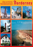 73254804 Norderney Nordseebad Denkmal Poststrasse Muehle Leuchtturm Altes Inselh - Norderney