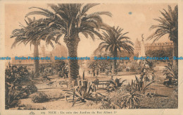 R017825 Nice. Un Coin Des Jardins Du Roi Albert Ier. 1923 - Welt