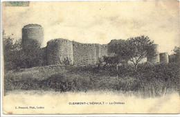 *CPA - 34 - CLERMONT-L'HERAULT  - Le Château* - Clermont L'Hérault