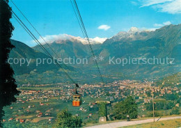 73254610 Meran Merano Panorama E Teleferica Di Avelengo Haflinger Bergbahn Meran - Andere & Zonder Classificatie