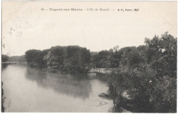 CPA DE NOGENT-SUR-MARNE  (VAL DE MARNE)  L'ILE DE BEAUTÉ - Nogent Sur Marne