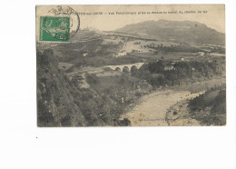 42 - SAINT-VICTOR-sur-LOIRE - Vue Panoramique Prise Au Dessus Du Tunnel Du Chemin De Fer. CPA Ayant Circulé En 1910. - Other & Unclassified