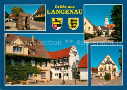 73254074 Langenau Wuerttemberg Rathaus Kirche Stadtansichten Denkmal Langenau Wu - Autres & Non Classés