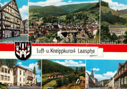 73254070 Laasphe Alter Winkel Kneippsanatorium Kurklinik Emmaburg Koenigstrasse  - Bad Laasphe