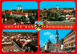 73253986 Freising Oberbayern Ortsansicht Kirche Marktplatz Freising Oberbayern - Freising