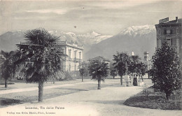 Svizzera - Locarno (TI) Via Delle Palme - Ed. Gebr. Büchi  - Locarno