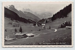 Suisse - Les Mosses (VD) Vue Générale - Eglise -Dents Du Midi - Ed. Perrochet 4380 - Autres & Non Classés