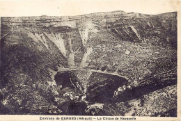 *CPA  - 34 - Environ De GANGES - Le Cirque De Navacelle - Ganges