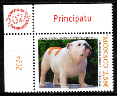MONACO 2024 - EXPOSITION CANINE INTERNATIONALE 2024 - NEUF ** - Unused Stamps