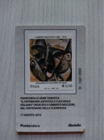 2016 ITALIA "CENTENARIO DELLA SCOMPARSA DI UMBERTO BOCCIONI" Tessera Filatelica - Filatelistische Kaarten