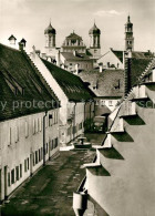 73252479 Augsburg Fuggerei Mit Rathaus Und Perlachturm Augsburg - Augsburg