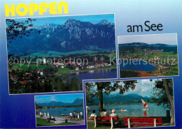73252470 Hopfen See Panorama Teilansichten Hopfen See - Fuessen