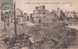 51-REIMS BOMBARDEE PLACE SAINT TIMOTHEE-N°T2513-G/0389 - Reims