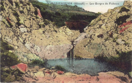 *CPA  - 34 - PUISSERGUIER - Les Gorges De Fichoux - Colorisée - Autres & Non Classés