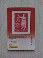 2016 ITALIA "MANTOVA CAPITALE ITALIANA DELLA CULTURA 2016" Tessera Filatelica - Cartes Philatéliques