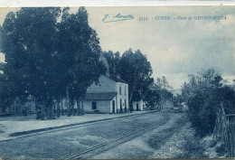 -2B - CORSE-  Gare. De. GHISONACCIA - Gares - Sans Trains