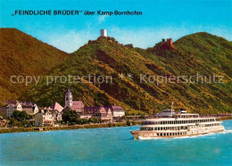 73251917 Kamp-Bornhofen Feindliche Brueder Kamp-Bornhofen - Autres & Non Classés