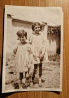 19449 Eb.   Fotografia  D'epoca Bambine Aa '30 Italia - 16x11,5 - Anonieme Personen