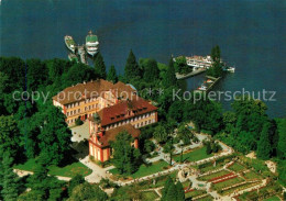 73251881 Insel Mainau Schloss Kirche Schlossterrasse Rosengarten Insel Mainau - Konstanz