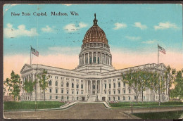 Madison, Wis. New State Capitol - Andere & Zonder Classificatie