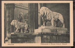 München - Feldherrnhalle - Löwen - Lions - München