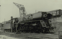 Locomotive 01-518 - Cliché Marc Dahlström, Berlin 1968 - Treni