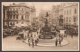 London, Piccadilly Circus - Old Timers - Lebhaft, Animée - Piccadilly Circus