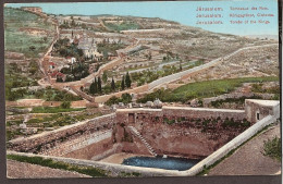 Jerusalem 1911 - Tombeaux Des Rois - Königsgräber Cisterna - Israël