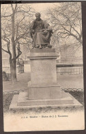 Genève - Genova, Genf - Statue De J.J. Rousseau - Genova