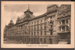 Frankfurt A. M. 1925 - Hauptpostamt - Frankfurt A. Main