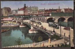 Berlin - 1920- Railway Station, Gare, Zug, Train, Eisenbahn, Strassenbahn, Nestle, - Autres & Non Classés