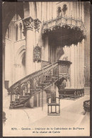 Genève 1910 - Intérieur De La Cathédrale De St. Pierre Et La Chaise De Calvin - Altri & Non Classificati