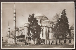 Constantinople 1930 - Mosquee Souleymanie - Animée - Turkey